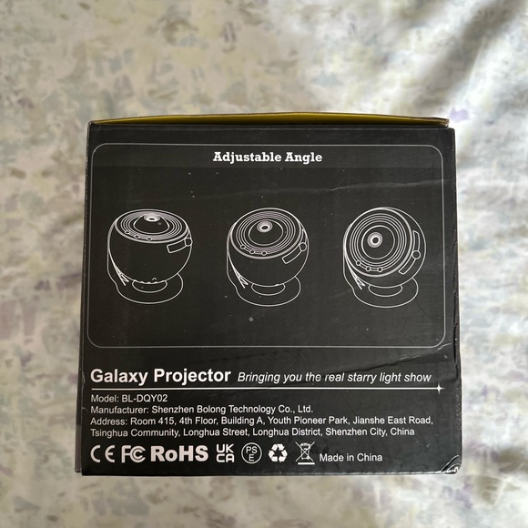 Star Projector Night Light - Black - Picture 2 of 6